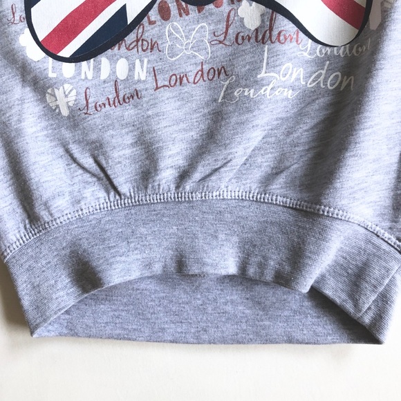 Disney Little Girl Gray Minnie Sweatshirt 2T - Picture 6 of 9